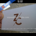 Custom shape letterpress paper online printing business cards